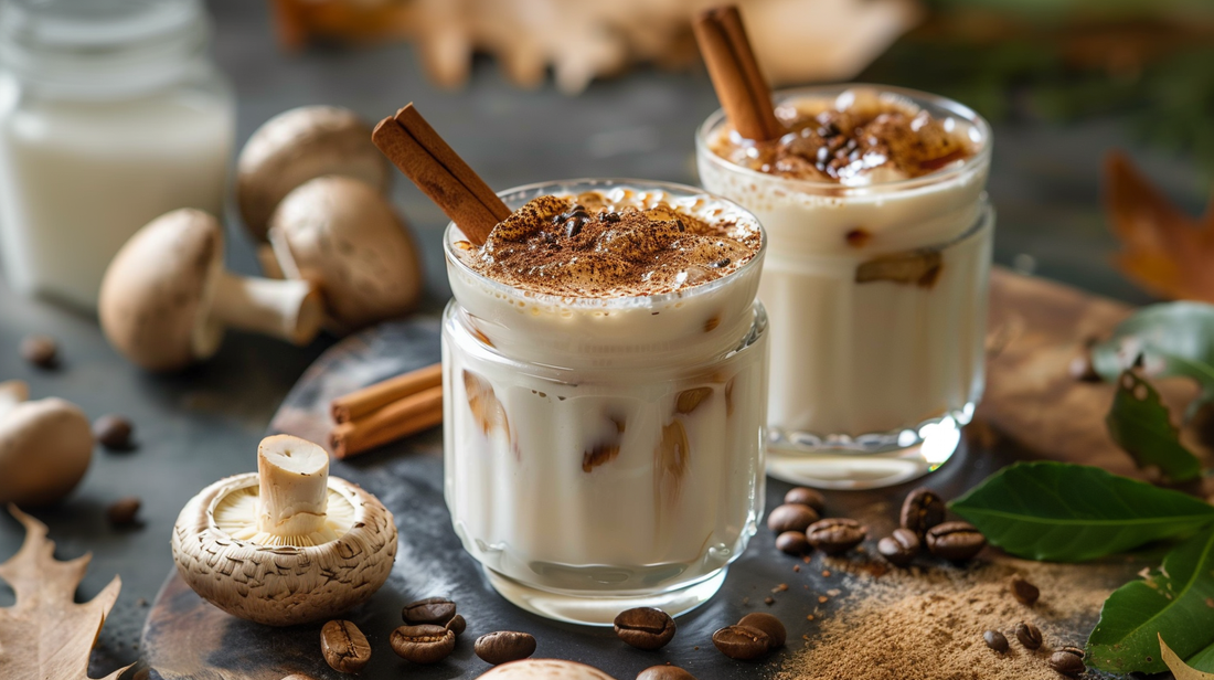 Iced Mushroom Coffee Horchata