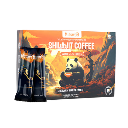 Shilajit Coffee with Mushroom