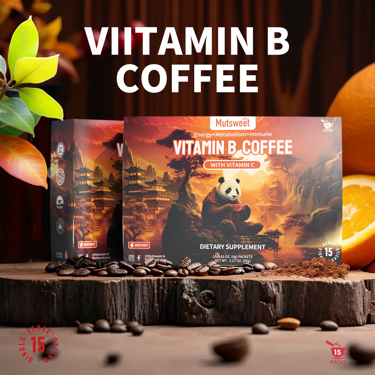 Vitamin B & C Coffee