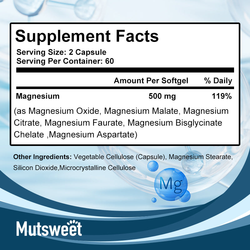 MUTSWEET Premium Magnesium Complex  Capsules